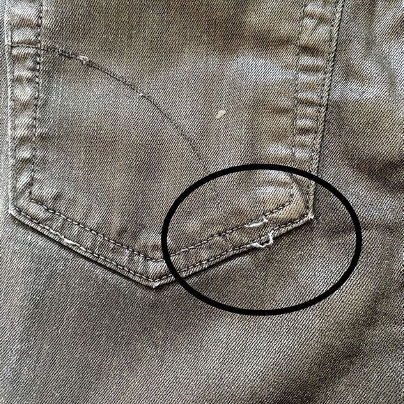 Joe’s Jeans “The Skinny” Coated Skinny Ankle Jeans Black Women’s US Size 28 - Picture 7 of 11